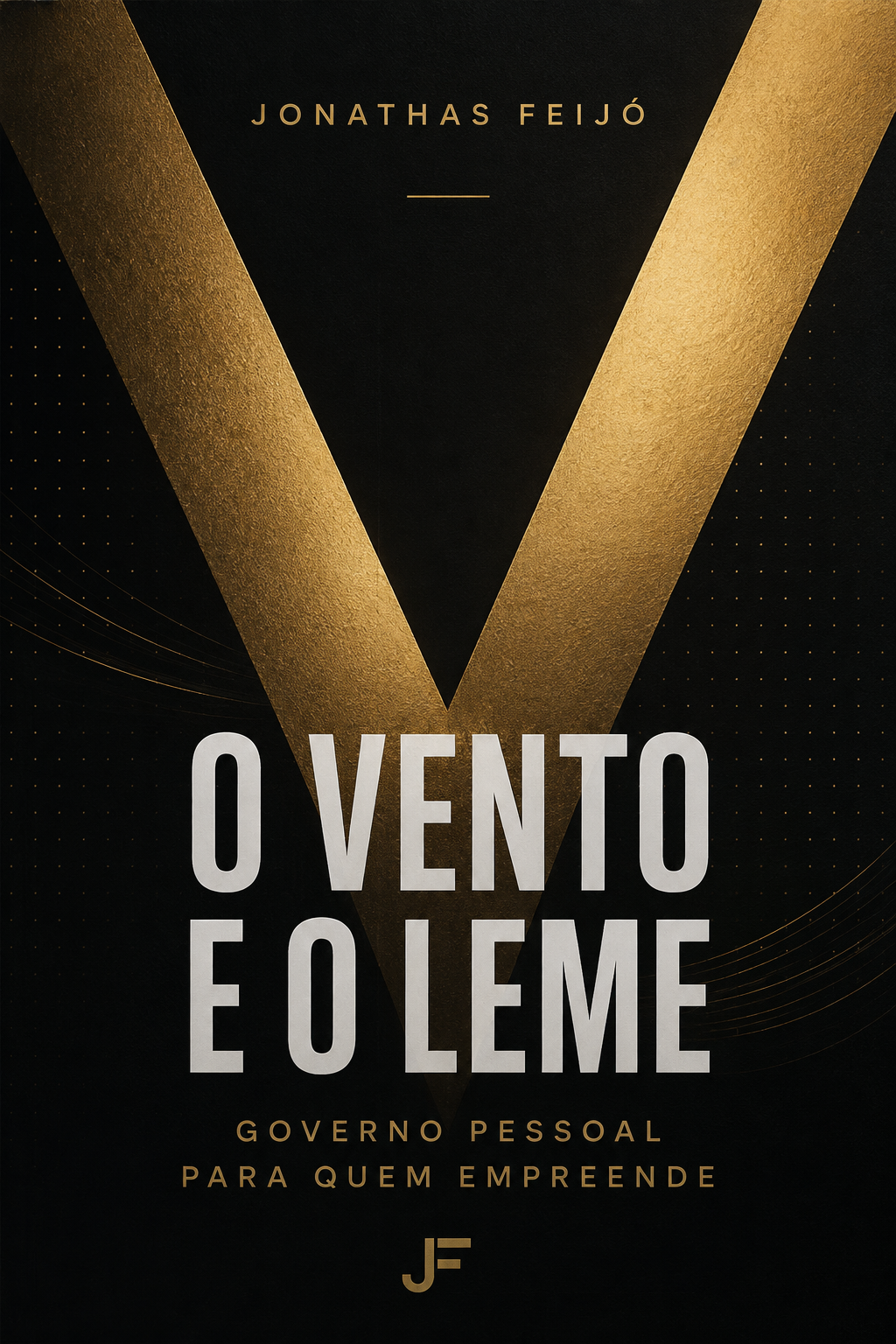 Capa do livro O Vento e o Leme, de Jonathas Feijó