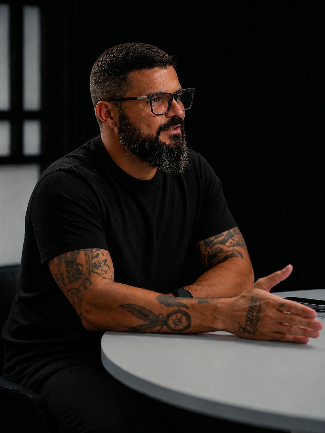 Jonathas Feijó em reunião estratégica